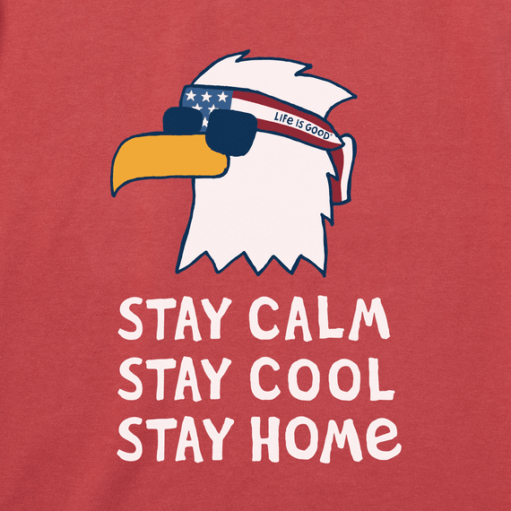 Mens-Stay-Calm-Eagle-Crusher-Tee 70377 2 lg