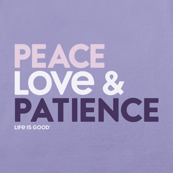 Womens-Peace-Love-Patience-Crusher-Vee 70729 2 lg