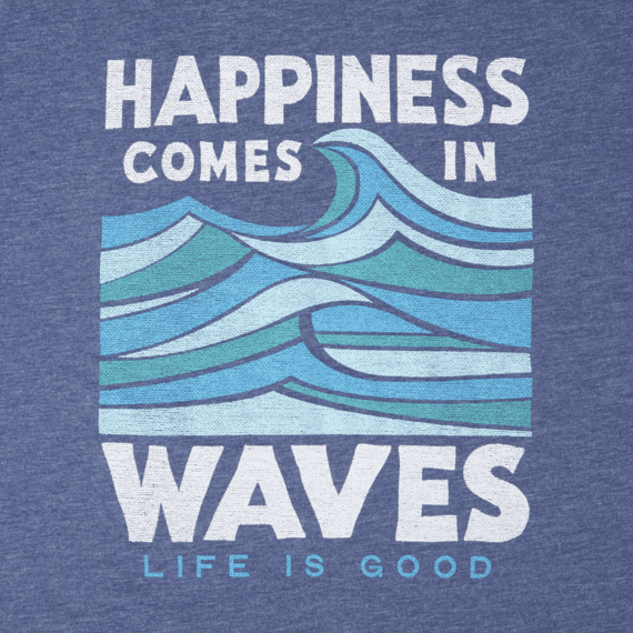Mens-Happiness-Comes-In-Waves-Cool-Tee 53546 2 lg