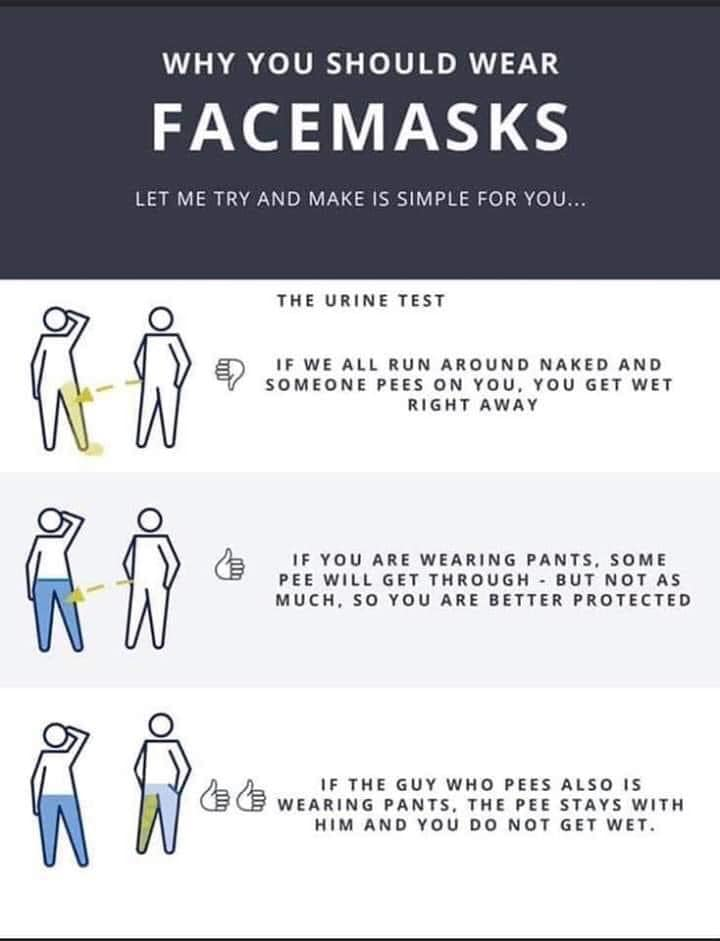 Facemask advice/humor